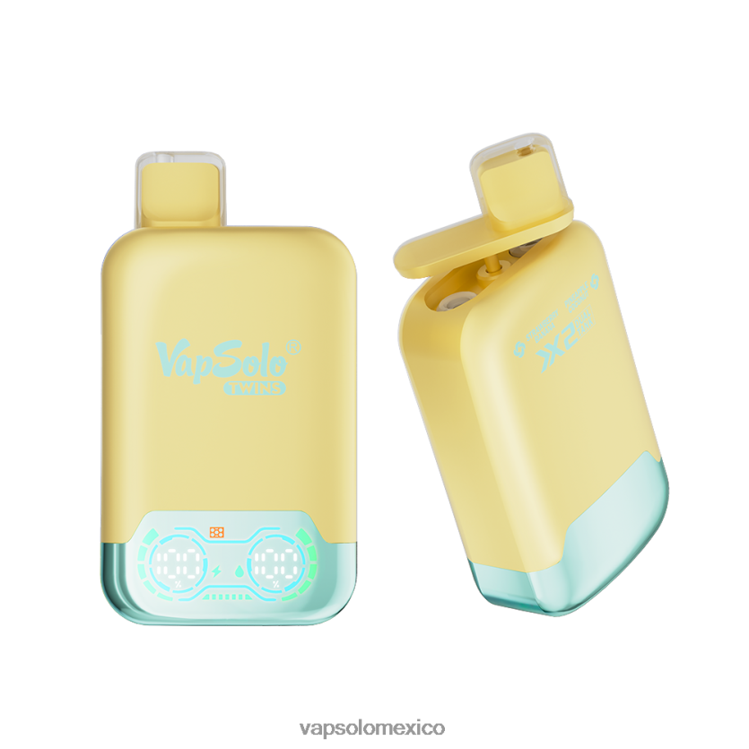 Vapsolo Al Por Mayor - VapSolo TWINS vaporizador desechable piña, coco y fresa, plátano 4H2N8J31