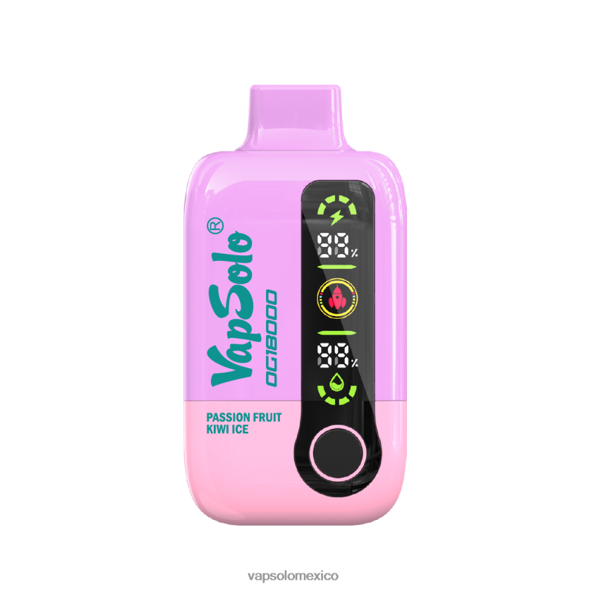Vapsolo Precio - VapSolo DG18000 vaporizador desechable Hielo de kiwi y maracuyá 4H2N8J52