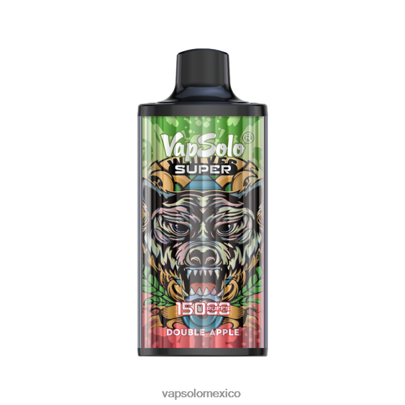 Comprar Vapsolo - VapSolo SUPER vaporizador desechable manzana doble 4H2N8J17