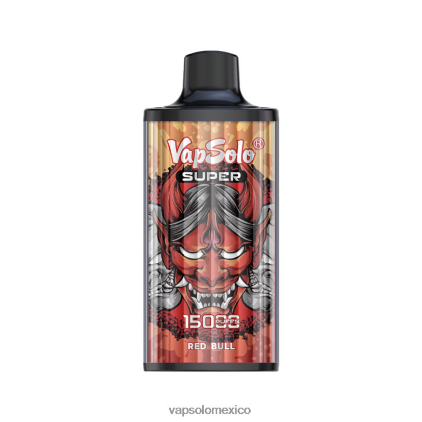 Vapsolo México - VapSolo SUPER vaporizador desechable toro rojo 4H2N8J20