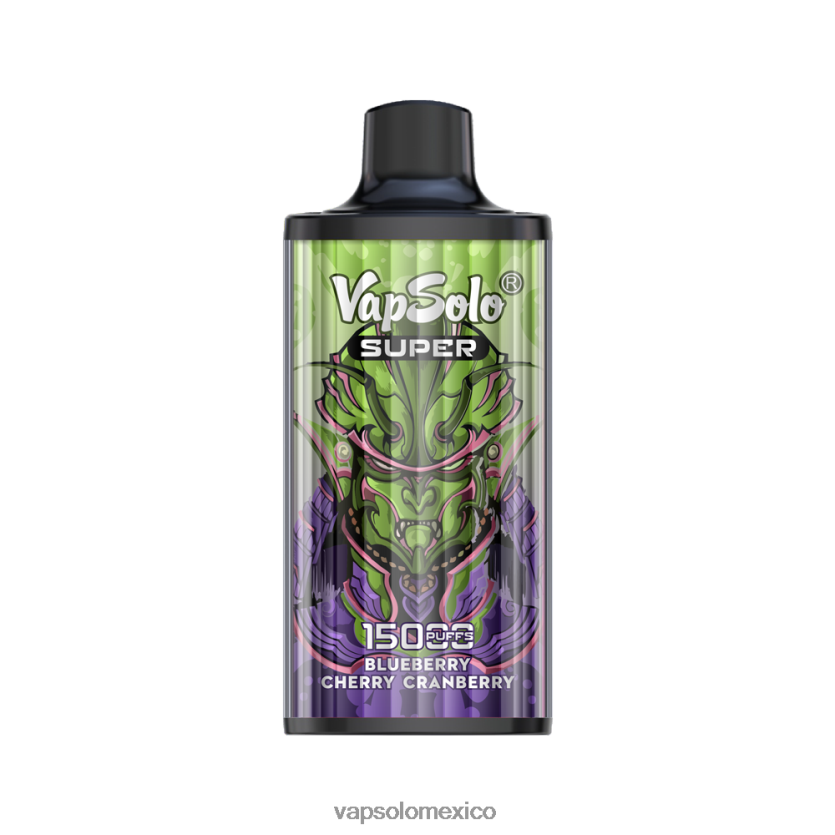 Vapsolo Precio - VapSolo SUPER vaporizador desechable arándano cereza arándano 4H2N8J16