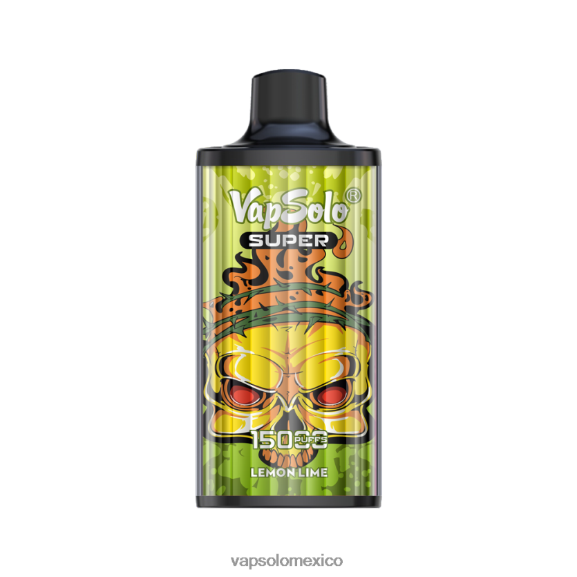 Vapsolo Sabores - VapSolo SUPER vaporizador desechable lima limon 4H2N8J18