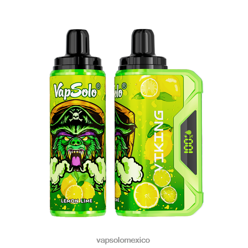 Vapsolo Precio - VapSolo VIKING vaporizador desechable lima limon 4H2N8J40